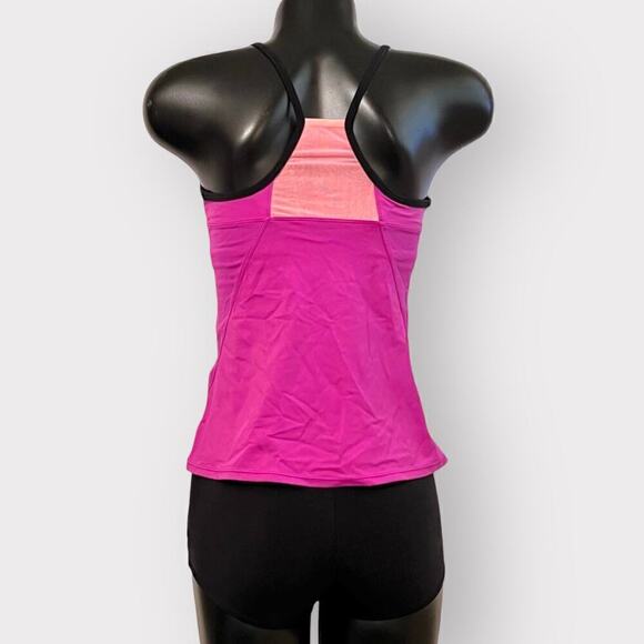 Nike RARE Womens sz S Athletic Set Booty Shorts & Racerback Tank Sport Matching - Picture 4 of 12